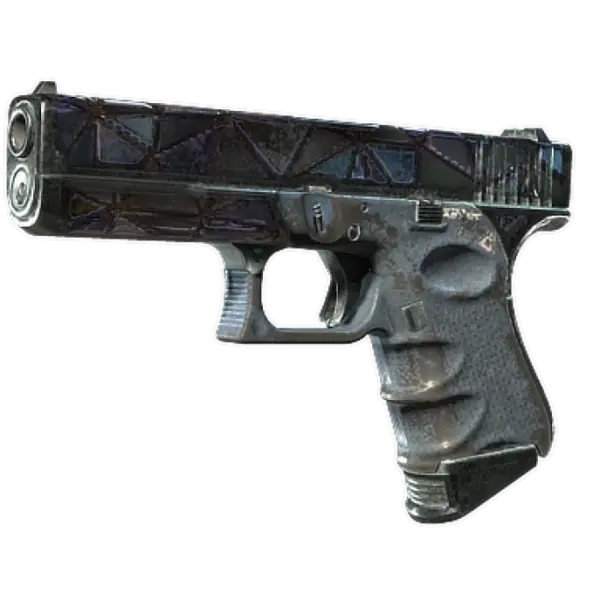 Souvenir Glock-18 | Mirror Mosaic (Battle-Scarred)