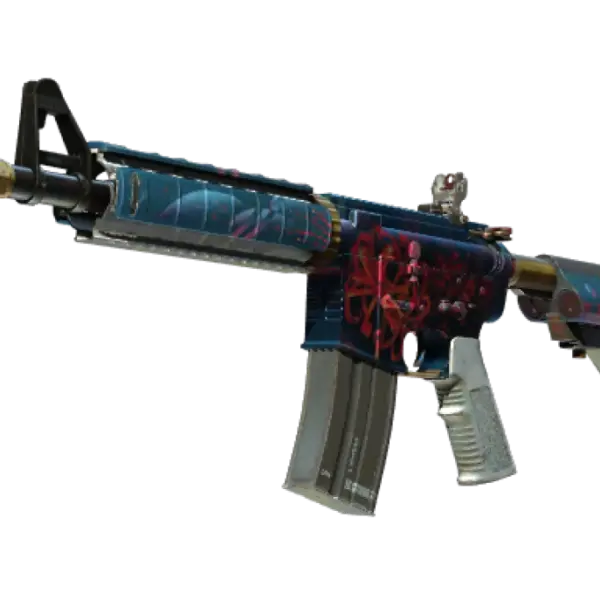 Souvenir M4A4 | Spider Lily (Well-Worn)