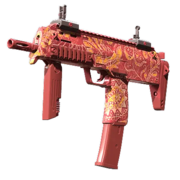 Souvenir MP7 | Coral Paisley (Minimal Wear)