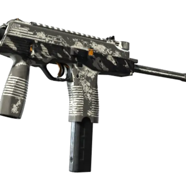 Souvenir MP9 | Arctic Tri-Tone (Battle-Scarred)