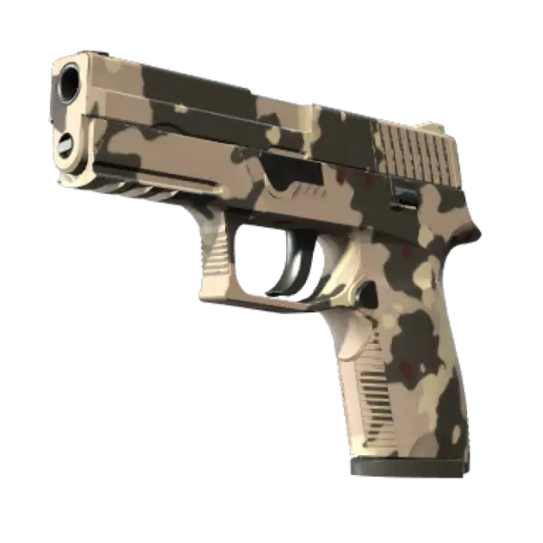 Souvenir P250 | Black & Tan (Minimal Wear)