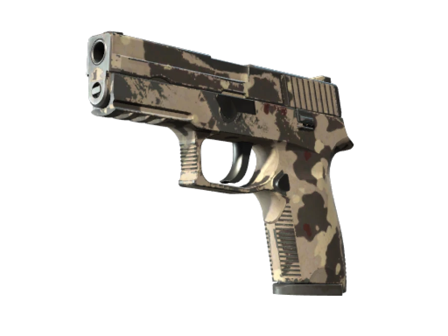 Souvenir P250 | Black & Tan (Well-Worn) - Image 1