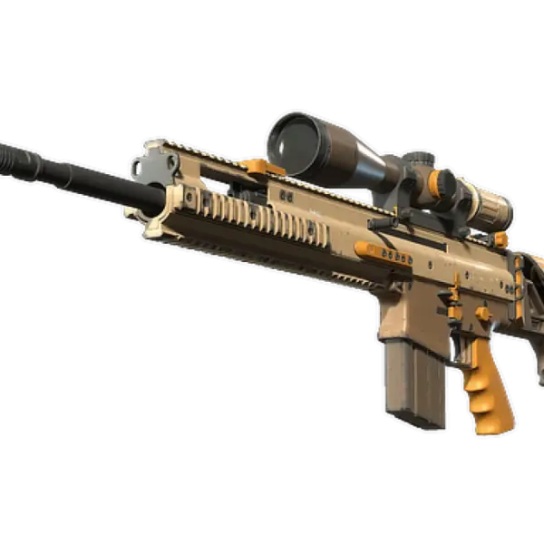 Souvenir SCAR-20 | Short Ochre (Field-Tested)