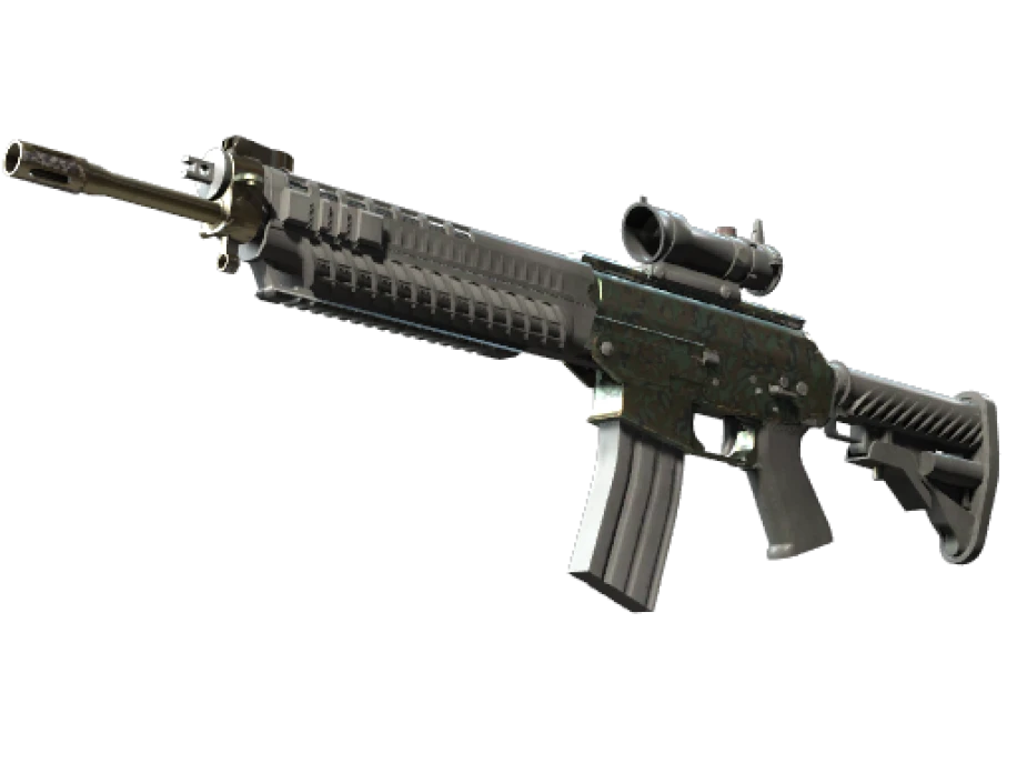Souvenir SG 553 | Army Sheen (Factory New) - Image 1