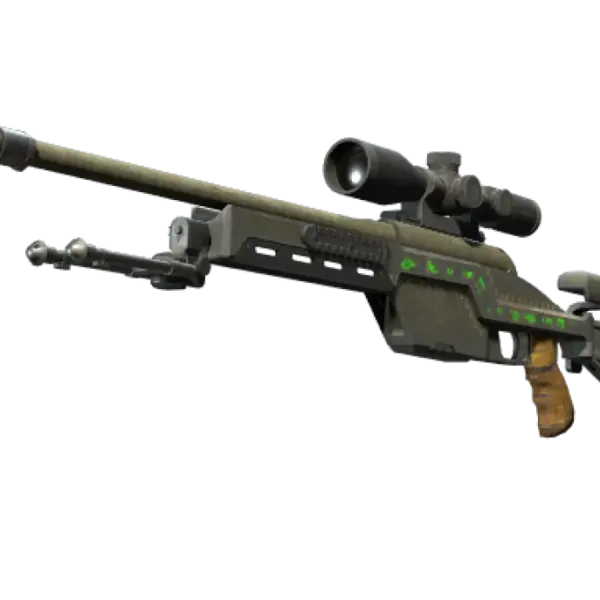 Souvenir SSG 08 | Necropos (Battle-Scarred)
