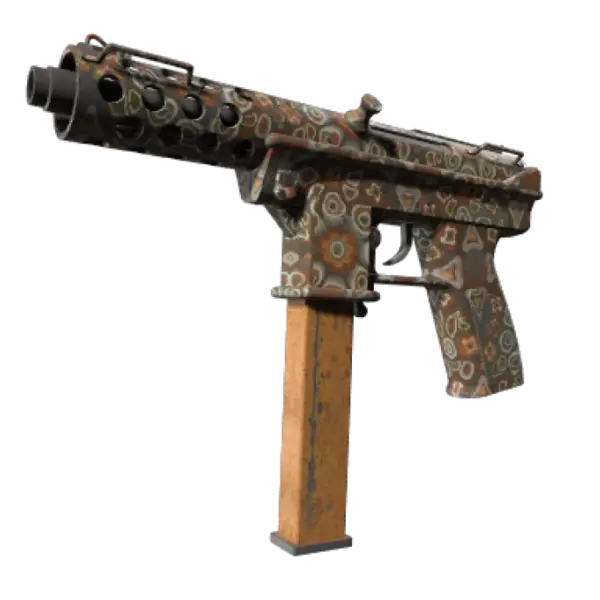 Souvenir Tec-9 | Orange Murano (Battle-Scarred)