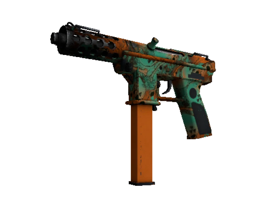 Souvenir Tec-9 | Toxic (Well-Worn) - Image 1
