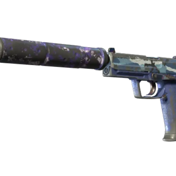 Souvenir USP-S | Alpine Camo (Battle-Scarred)
