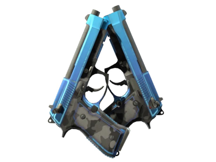 StatTrak™ Dual Berettas | Urban Shock (Minimal Wear) - Image 1