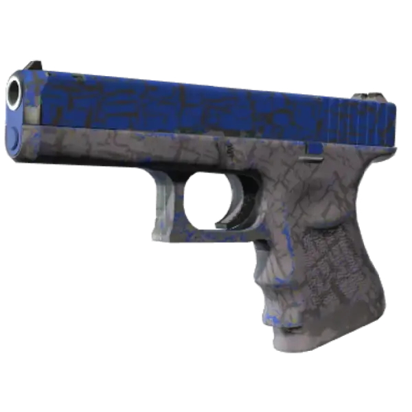 StatTrak™ Glock-18 | Blue Fissure (Field-Tested)