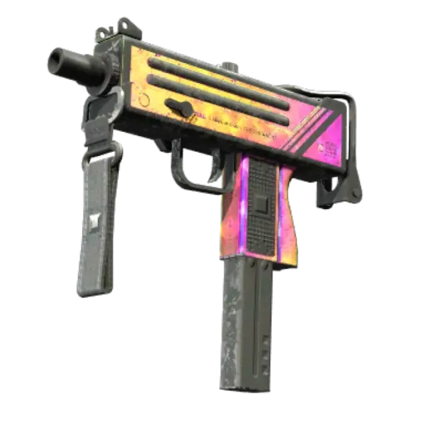 StatTrak™ MAC-10 | Disco Tech (Battle-Scarred)
