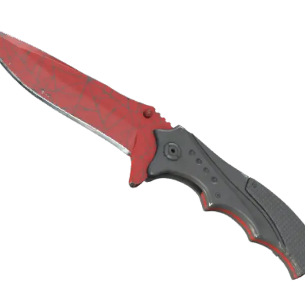 ★ Nomad Knife | Crimson Web (Well-Worn)