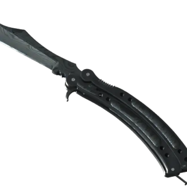★ StatTrak™ Butterfly Knife | Damascus Steel (Battle-Scarred)