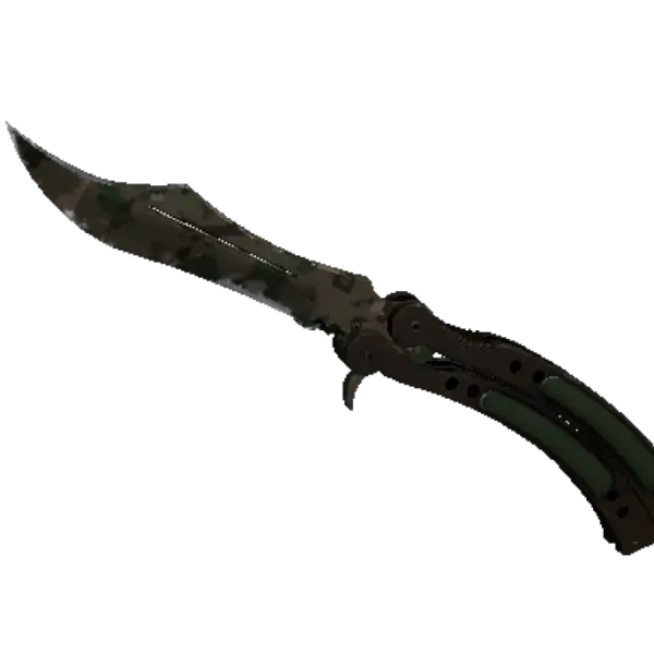 ★ StatTrak™ Butterfly Knife | Forest DDPAT (Well-Worn)