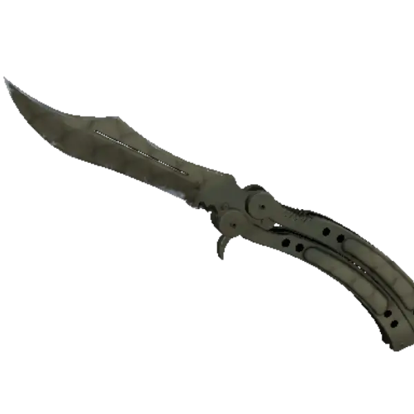 ★ StatTrak™ Butterfly Knife | Safari Mesh (Well-Worn)