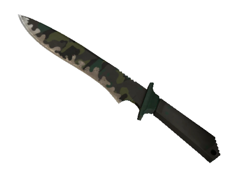 ★ StatTrak™ Classic Knife | Boreal Forest (Well-Worn) - Image 1