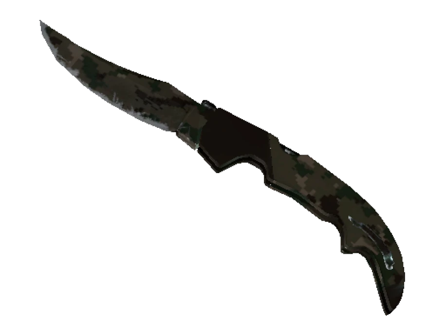 ★ StatTrak™ Falchion Knife | Forest DDPAT (Well-Worn) - Image 1