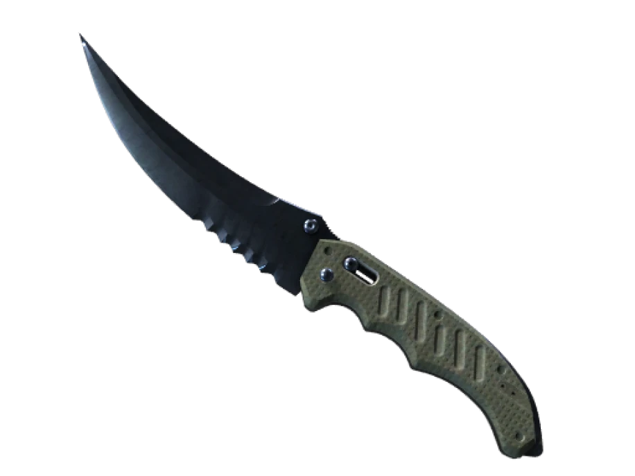 ★ StatTrak™ Flip Knife | Blue Steel (Factory New) - Image 1