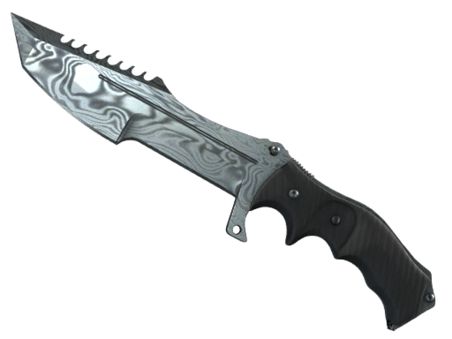 ★ StatTrak™ Huntsman Knife | Damascus Steel (Battle-Scarred) - Image 1