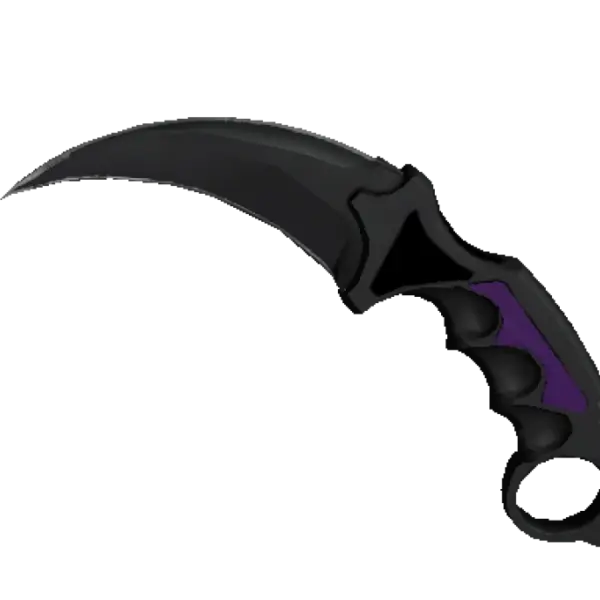 ★ StatTrak™ Karambit | Ultraviolet (Minimal Wear)