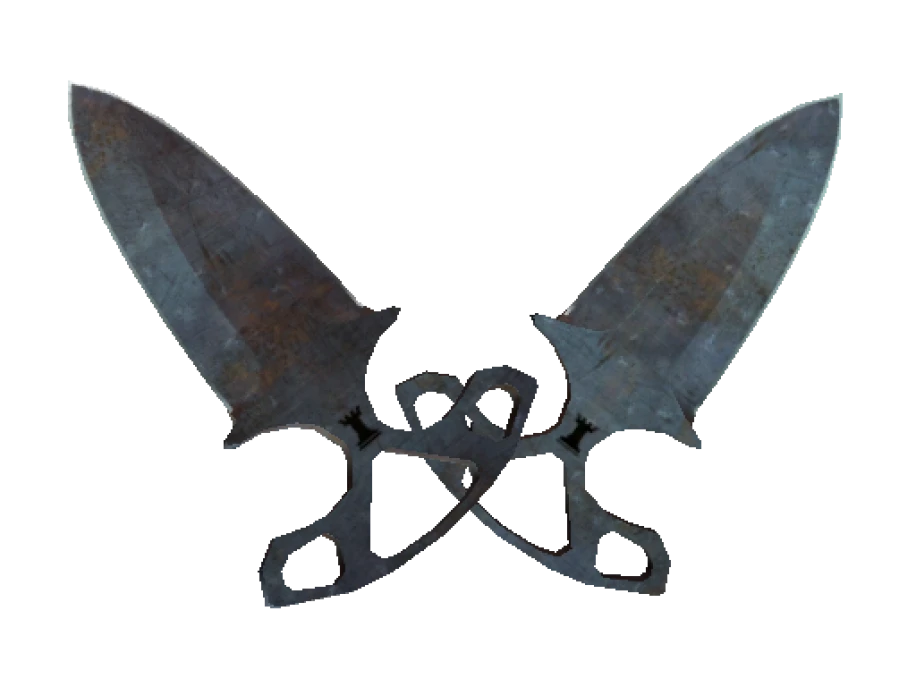 ★ StatTrak™ Shadow Daggers | Rust Coat (Well-Worn) - Image 1