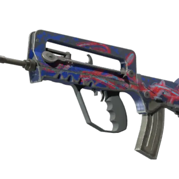FAMAS | Afterimage (Well-Worn)