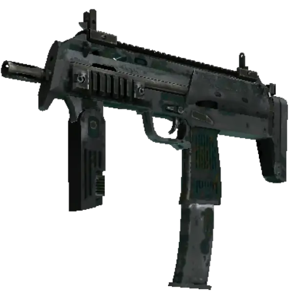 MP7 | Teal Blossom (Battle-Scarred)