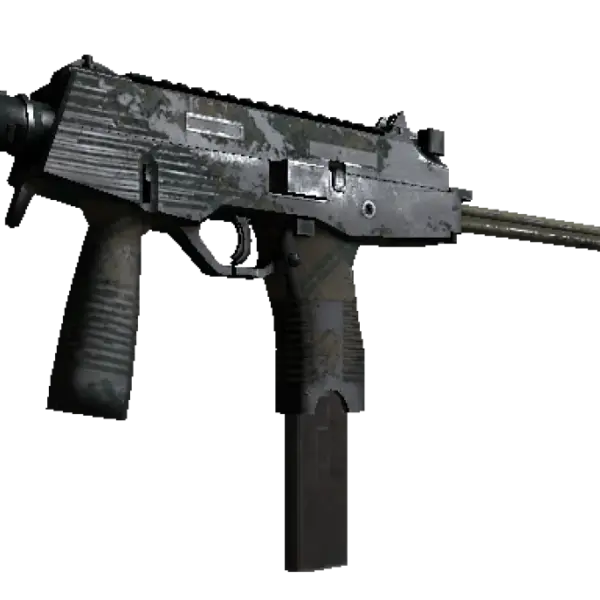 MP9 | Green Plaid (Battle-Scarred)