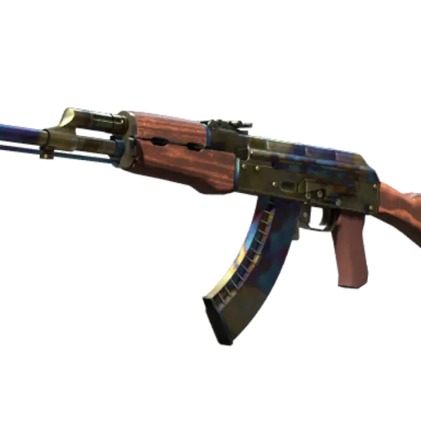 Souvenir AK-47 | Case Hardened (Battle-Scarred)