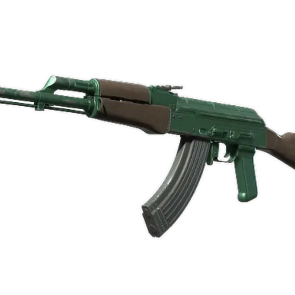 Souvenir AK-47 | Wintergreen (Well-Worn)