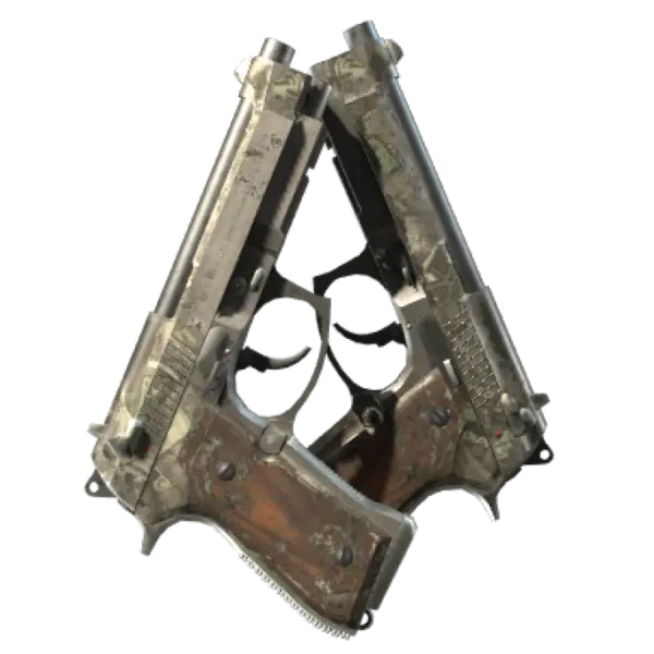 Souvenir Dual Berettas | Heist (Battle-Scarred)