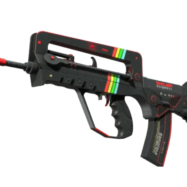 Souvenir FAMAS | ZX Spectron (Minimal Wear)
