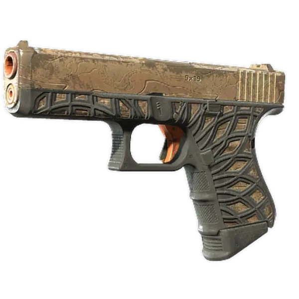 Souvenir Glock-18 | Ifrit Lattice (Battle-Scarred)
