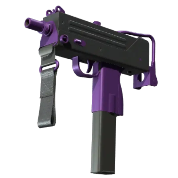 Souvenir MAC-10 | Ultraviolet (Minimal Wear)