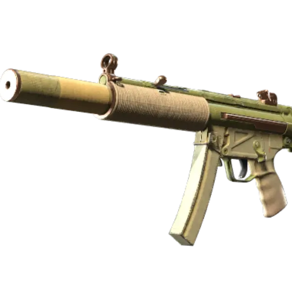 Souvenir MP5-SD | Savannah Halftone (Well-Worn)