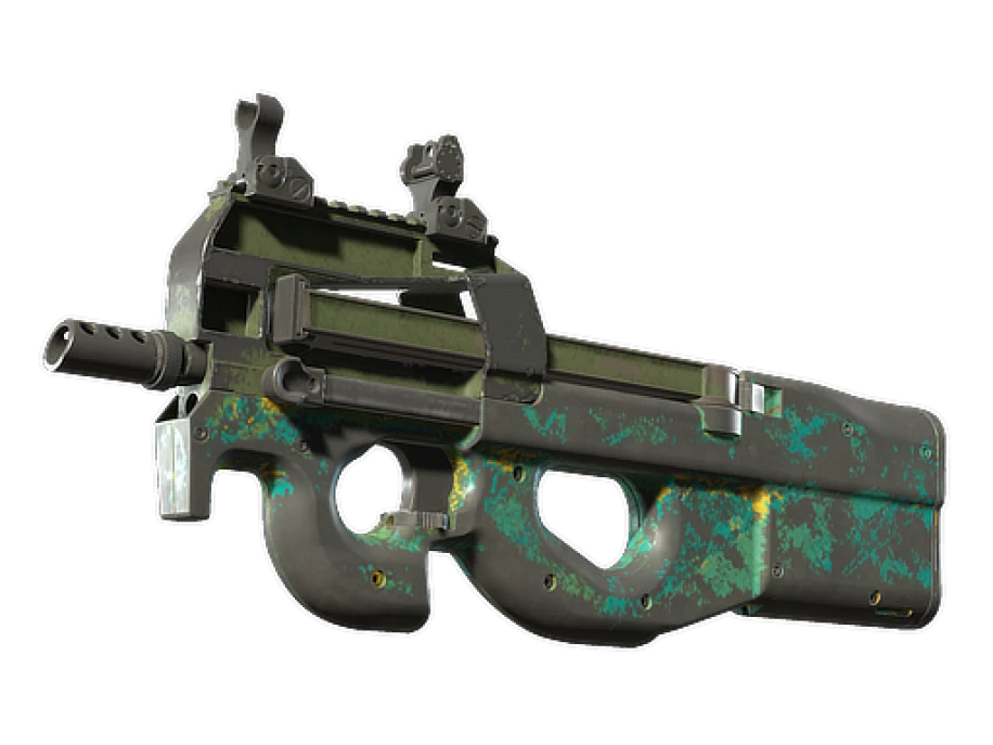 Souvenir P90 | Mustard Gas (Battle-Scarred) - Image 1