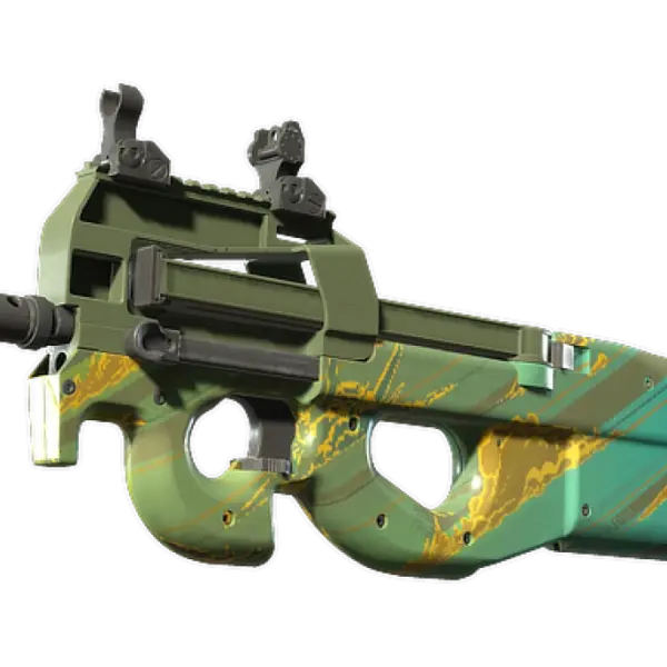 Souvenir P90 | Mustard Gas (Factory New)