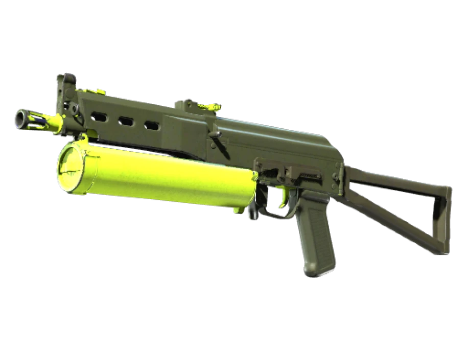 Souvenir PP-Bizon | Chemical Green (Well-Worn) - Image 1