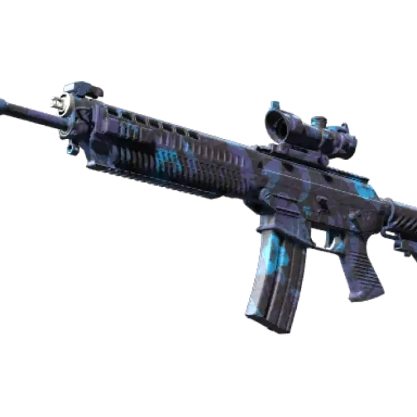 Souvenir SG 553 | Aloha (Minimal Wear)