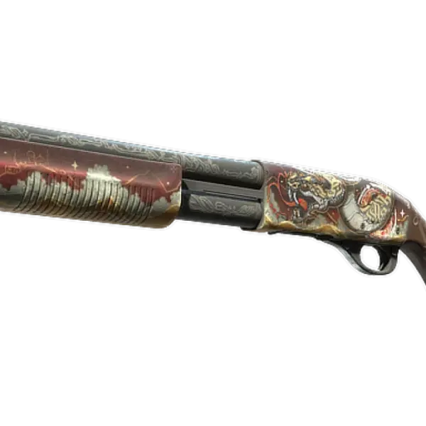 Souvenir Sawed-Off | Lunar Wyrm (Well-Worn)