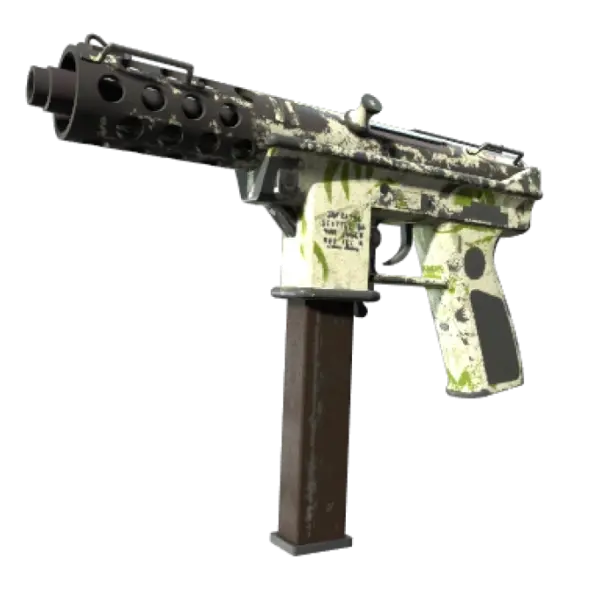 Souvenir Tec-9 | Bamboo Forest (Battle-Scarred)