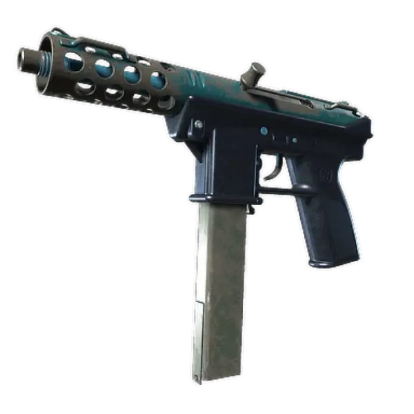 Souvenir Tec-9 | Blue Blast (Battle-Scarred)