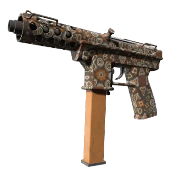 Souvenir Tec-9 | Orange Murano (Well-Worn)