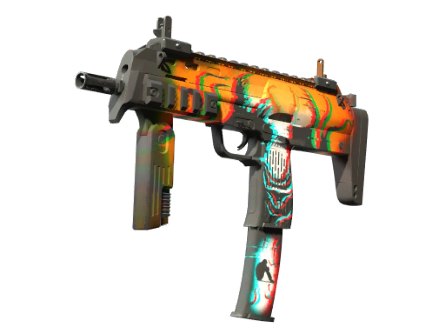 StatTrak™ MP7 | Abyssal Apparition (Well-Worn) - Image 1