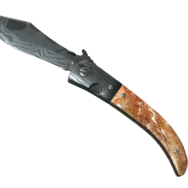 ★ Navaja Knife | Damascus Steel (Battle-Scarred)