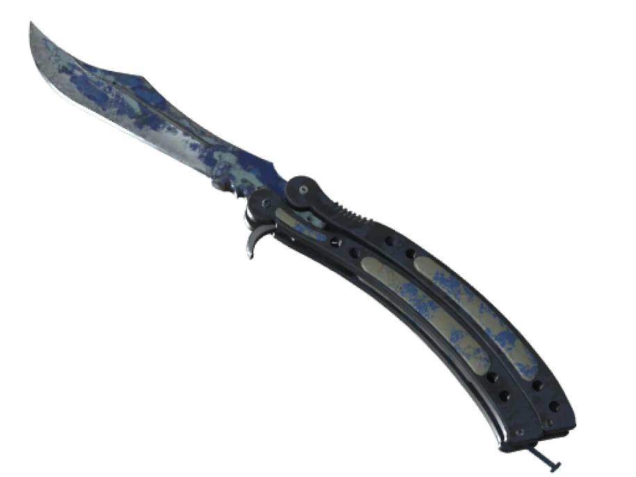 ★ StatTrak™ Butterfly Knife | Bright Water (Battle-Scarred) - Image 1