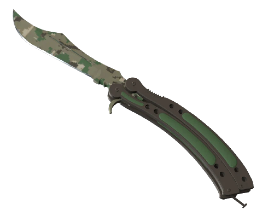 ★ StatTrak™ Butterfly Knife | Forest DDPAT (Minimal Wear) - Image 1