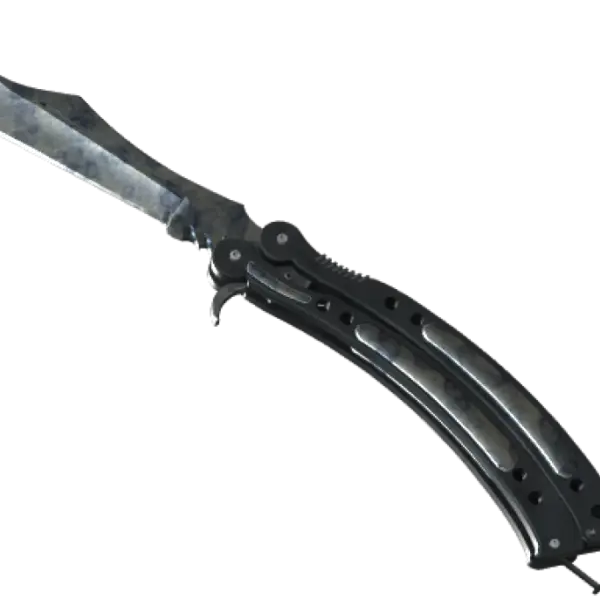 ★ StatTrak™ Butterfly Knife | Stained (Well-Worn)