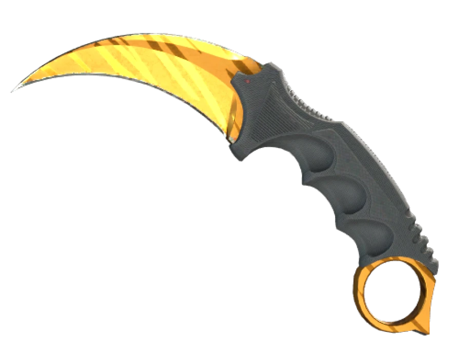 ★ StatTrak™ Karambit | Tiger Tooth (Minimal Wear) - Image 1