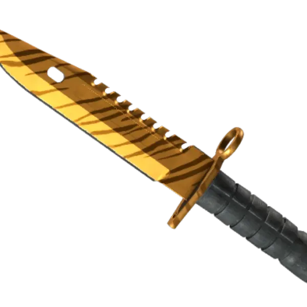 ★ StatTrak™ M9 Bayonet | Tiger Tooth (Minimal Wear)